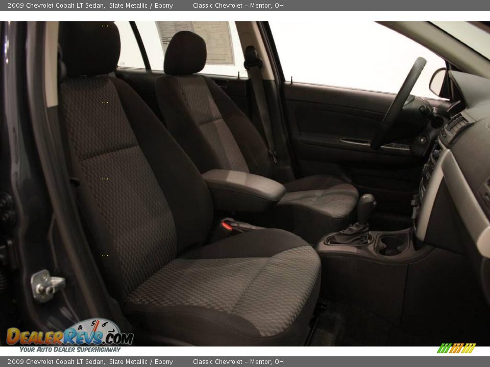 2009 Chevrolet Cobalt LT Sedan Slate Metallic / Ebony Photo #14
