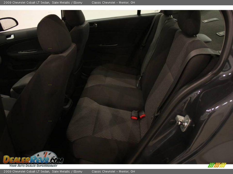 2009 Chevrolet Cobalt LT Sedan Slate Metallic / Ebony Photo #16