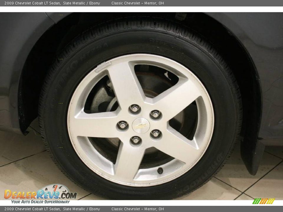 2009 Chevrolet Cobalt LT Sedan Slate Metallic / Ebony Photo #20