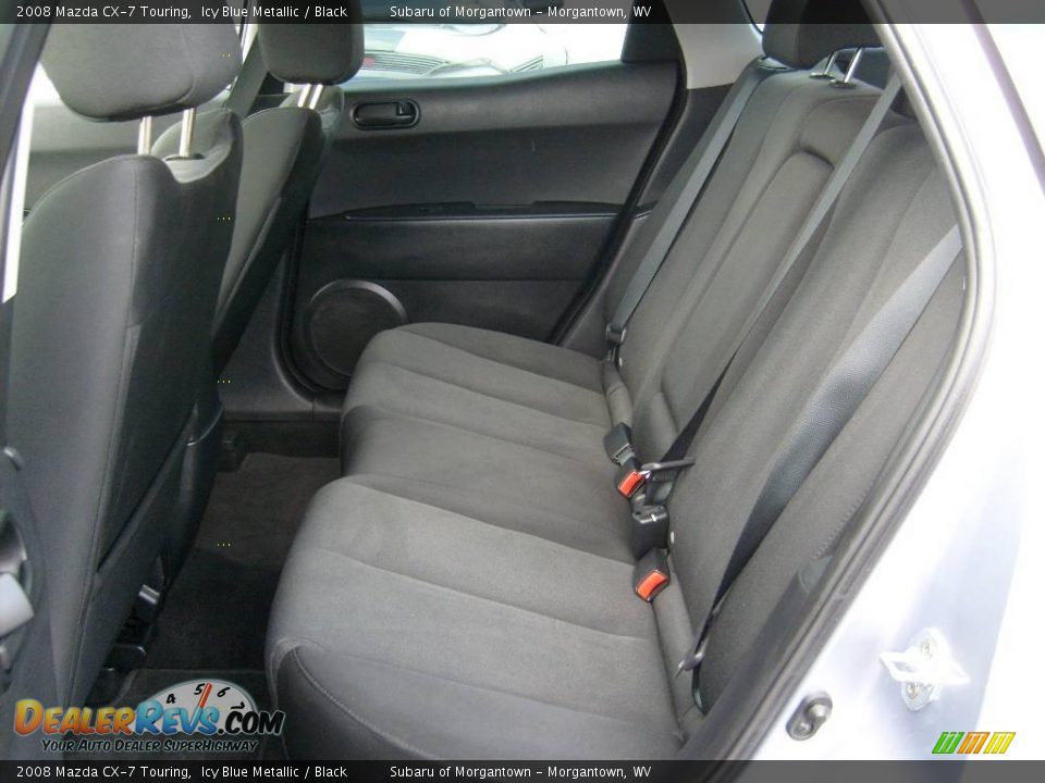 2008 Mazda CX-7 Touring Icy Blue Metallic / Black Photo #12