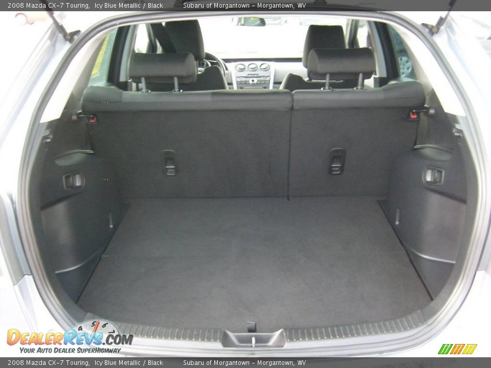 2008 Mazda CX-7 Touring Icy Blue Metallic / Black Photo #14