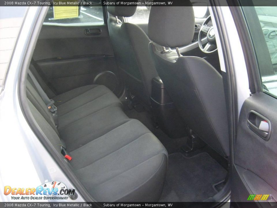 2008 Mazda CX-7 Touring Icy Blue Metallic / Black Photo #15