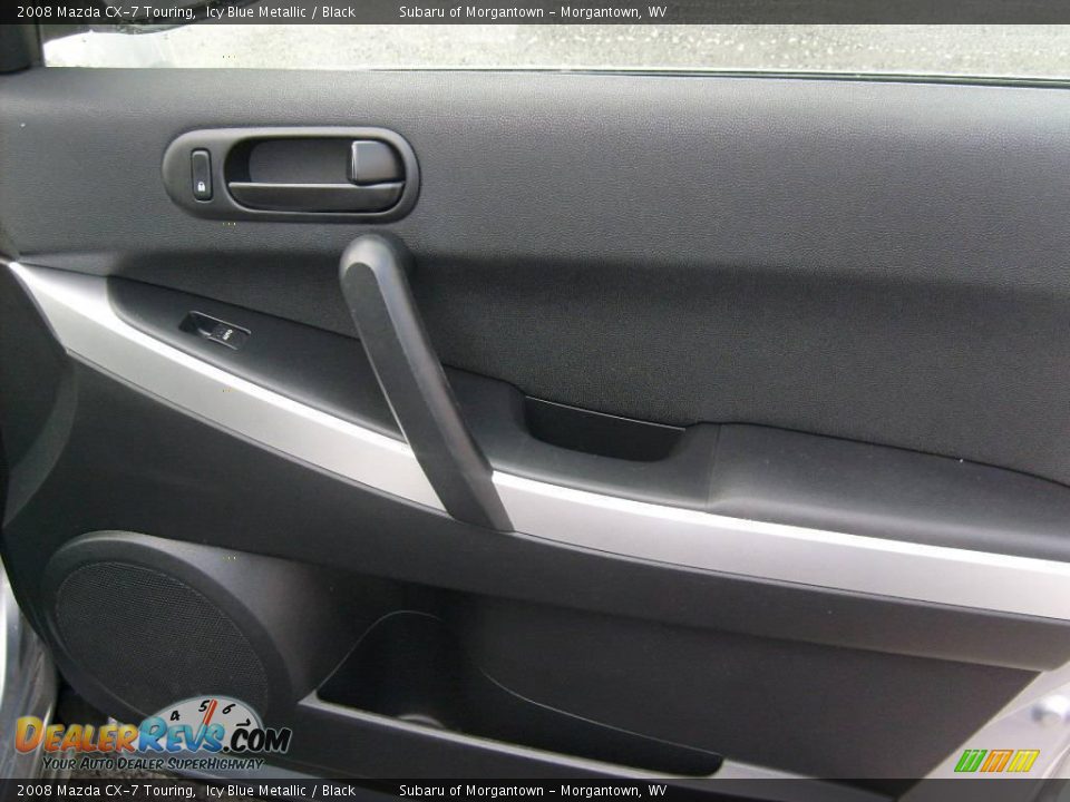 2008 Mazda CX-7 Touring Icy Blue Metallic / Black Photo #17