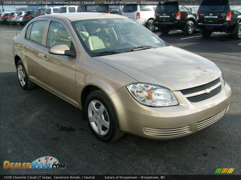 2008 Chevrolet Cobalt LT Sedan Sandstone Metallic / Neutral Photo #6