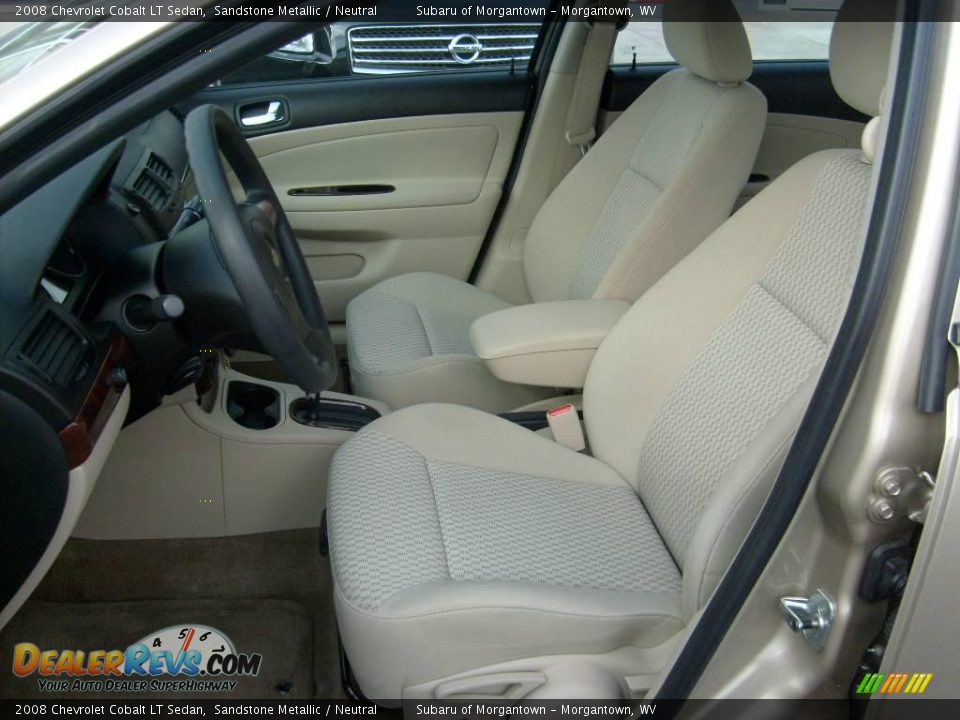2008 Chevrolet Cobalt LT Sedan Sandstone Metallic / Neutral Photo #9