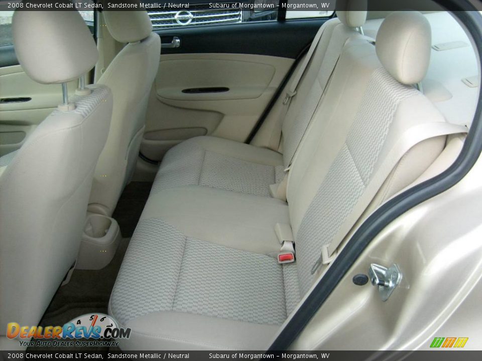 2008 Chevrolet Cobalt LT Sedan Sandstone Metallic / Neutral Photo #12