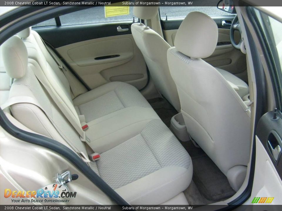 2008 Chevrolet Cobalt LT Sedan Sandstone Metallic / Neutral Photo #15