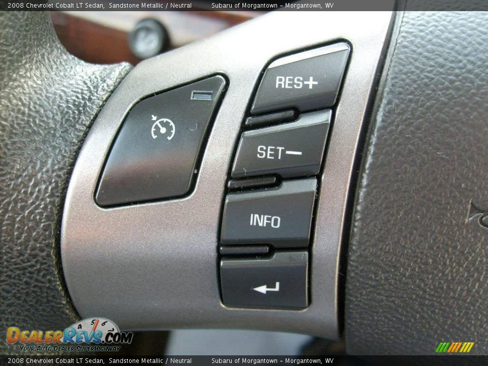 2008 Chevrolet Cobalt LT Sedan Sandstone Metallic / Neutral Photo #18
