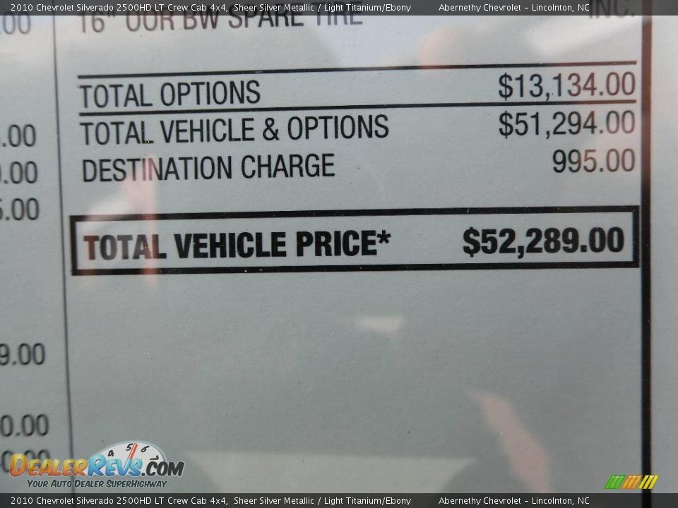 2010 Chevrolet Silverado 2500HD LT Crew Cab 4x4 Sheer Silver Metallic / Light Titanium/Ebony Photo #6