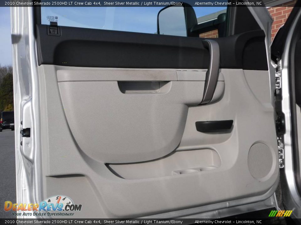 2010 Chevrolet Silverado 2500HD LT Crew Cab 4x4 Sheer Silver Metallic / Light Titanium/Ebony Photo #9