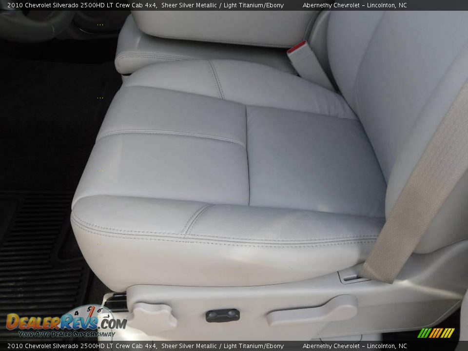 2010 Chevrolet Silverado 2500HD LT Crew Cab 4x4 Sheer Silver Metallic / Light Titanium/Ebony Photo #10