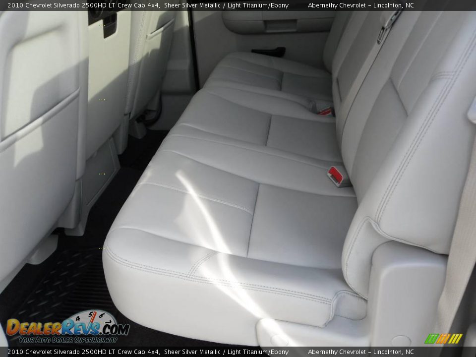 2010 Chevrolet Silverado 2500HD LT Crew Cab 4x4 Sheer Silver Metallic / Light Titanium/Ebony Photo #14