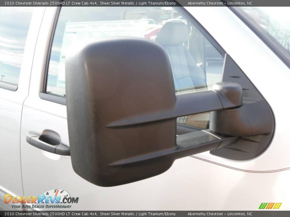 2010 Chevrolet Silverado 2500HD LT Crew Cab 4x4 Sheer Silver Metallic / Light Titanium/Ebony Photo #20