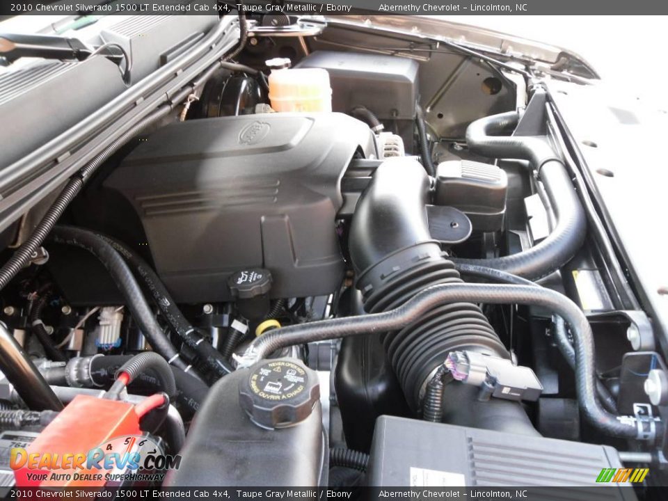 2010 Chevrolet Silverado 1500 LT Extended Cab 4x4 Taupe Gray Metallic / Ebony Photo #19