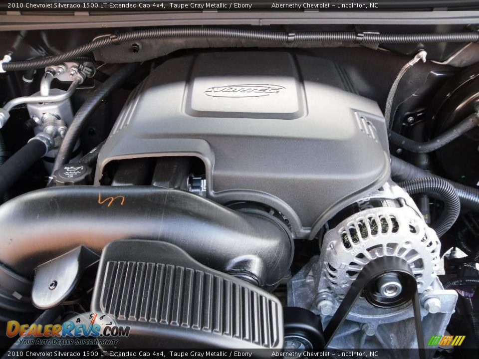 2010 Chevrolet Silverado 1500 LT Extended Cab 4x4 Taupe Gray Metallic / Ebony Photo #20