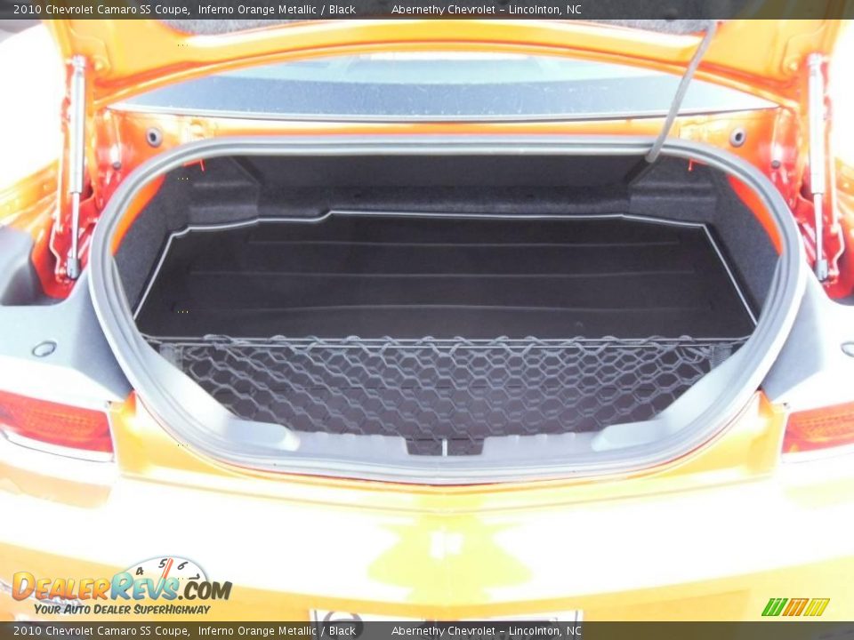 2010 Chevrolet Camaro SS Coupe Inferno Orange Metallic / Black Photo #13