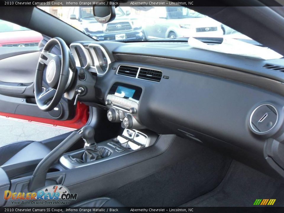 2010 Chevrolet Camaro SS Coupe Inferno Orange Metallic / Black Photo #16