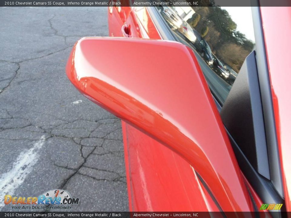 2010 Chevrolet Camaro SS Coupe Inferno Orange Metallic / Black Photo #20