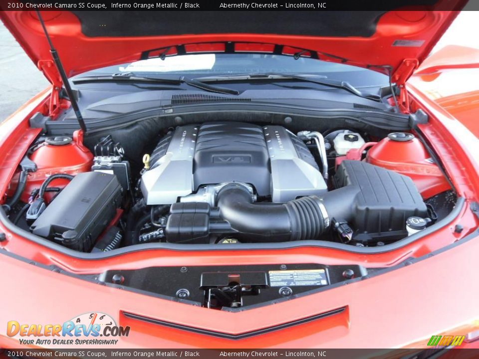 2010 Chevrolet Camaro SS Coupe Inferno Orange Metallic / Black Photo #21
