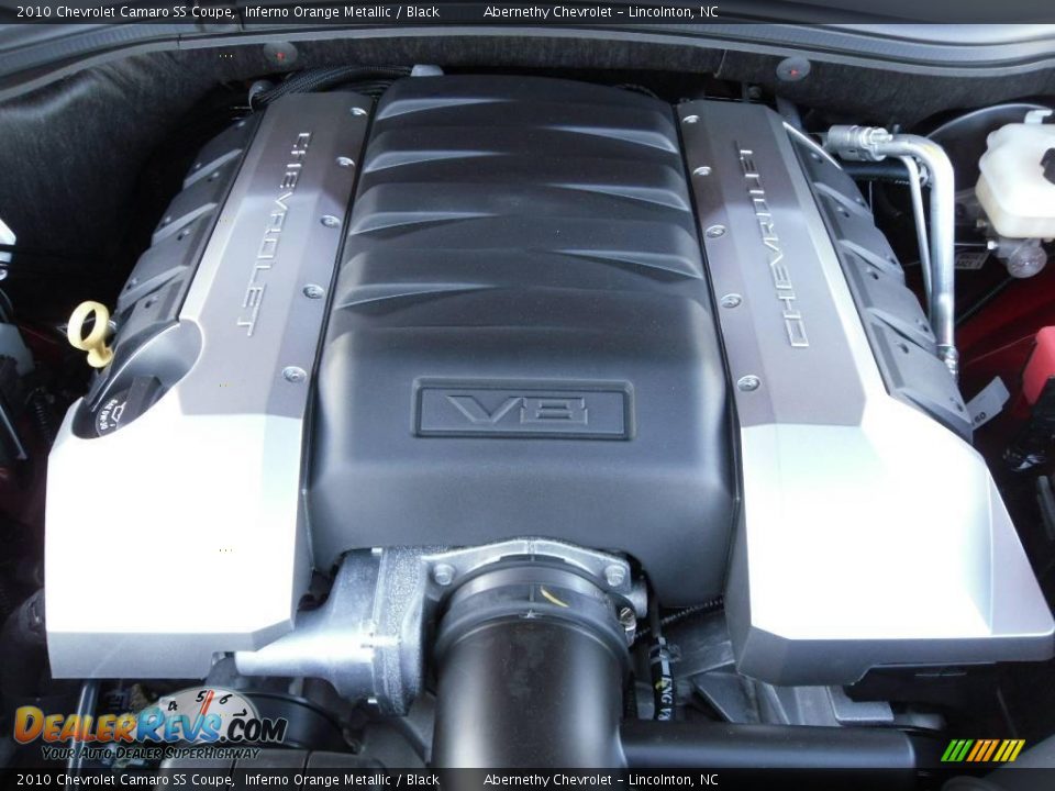 2010 Chevrolet Camaro SS Coupe Inferno Orange Metallic / Black Photo #22