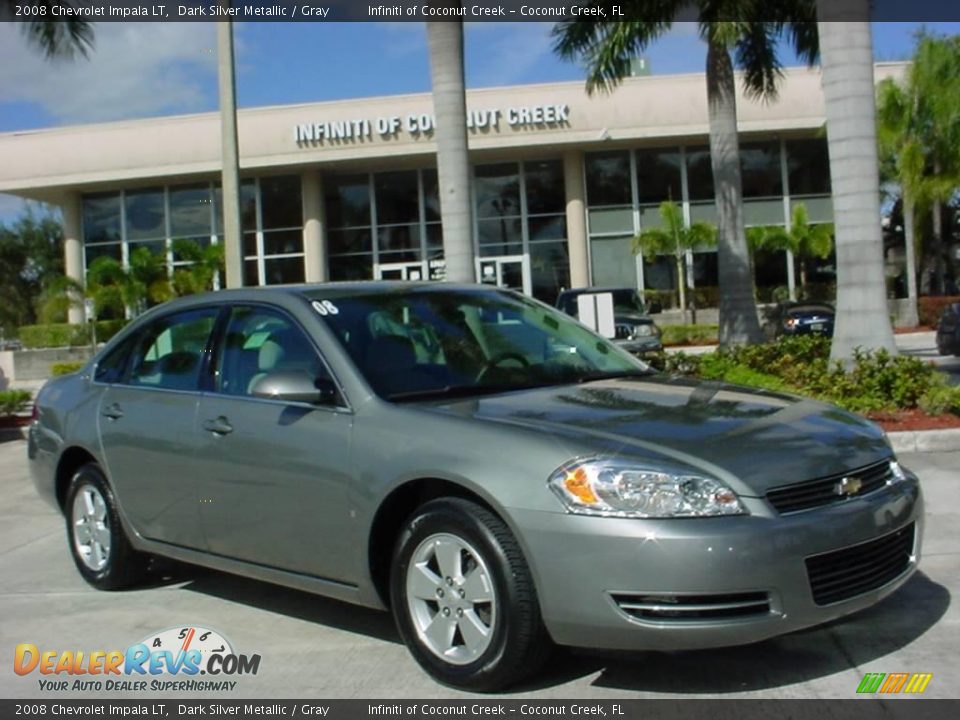 2008 Chevrolet Impala LT Dark Silver Metallic / Gray Photo #1