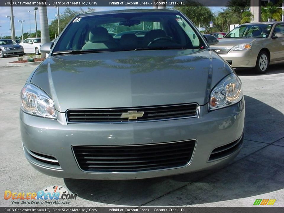 2008 Chevrolet Impala LT Dark Silver Metallic / Gray Photo #8