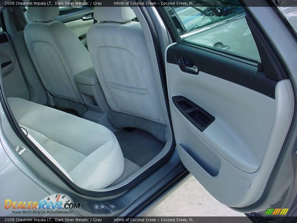 2008 Chevrolet Impala LT Dark Silver Metallic / Gray Photo #13