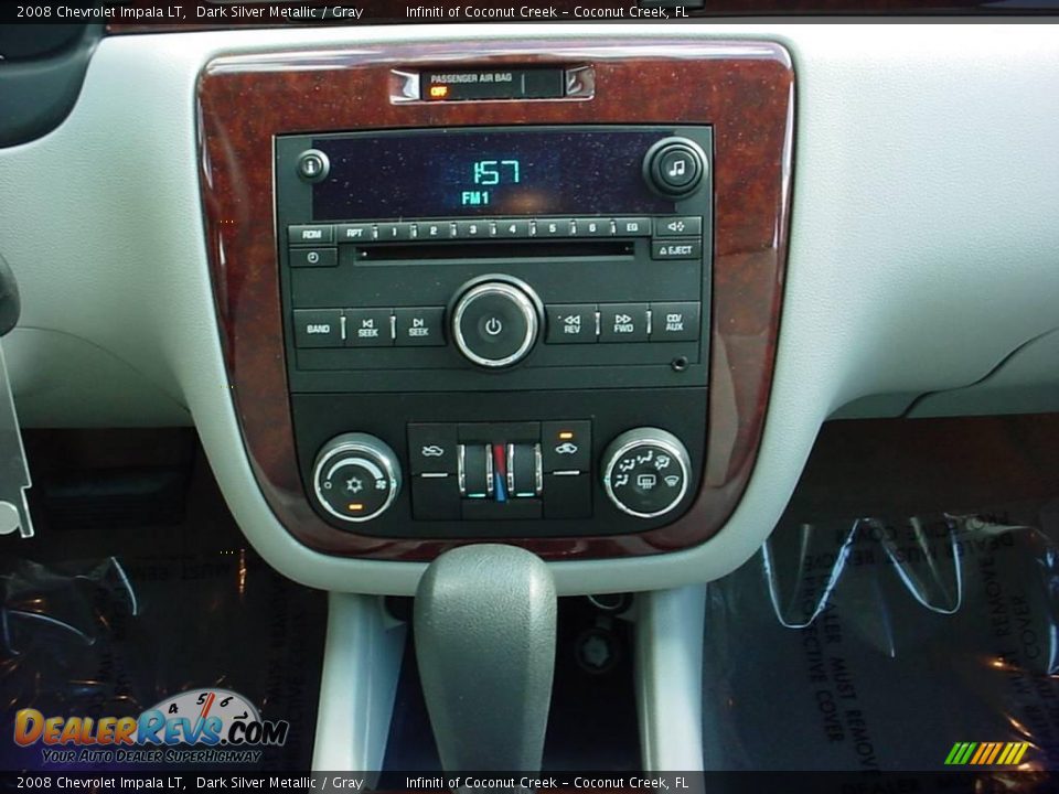 2008 Chevrolet Impala LT Dark Silver Metallic / Gray Photo #15