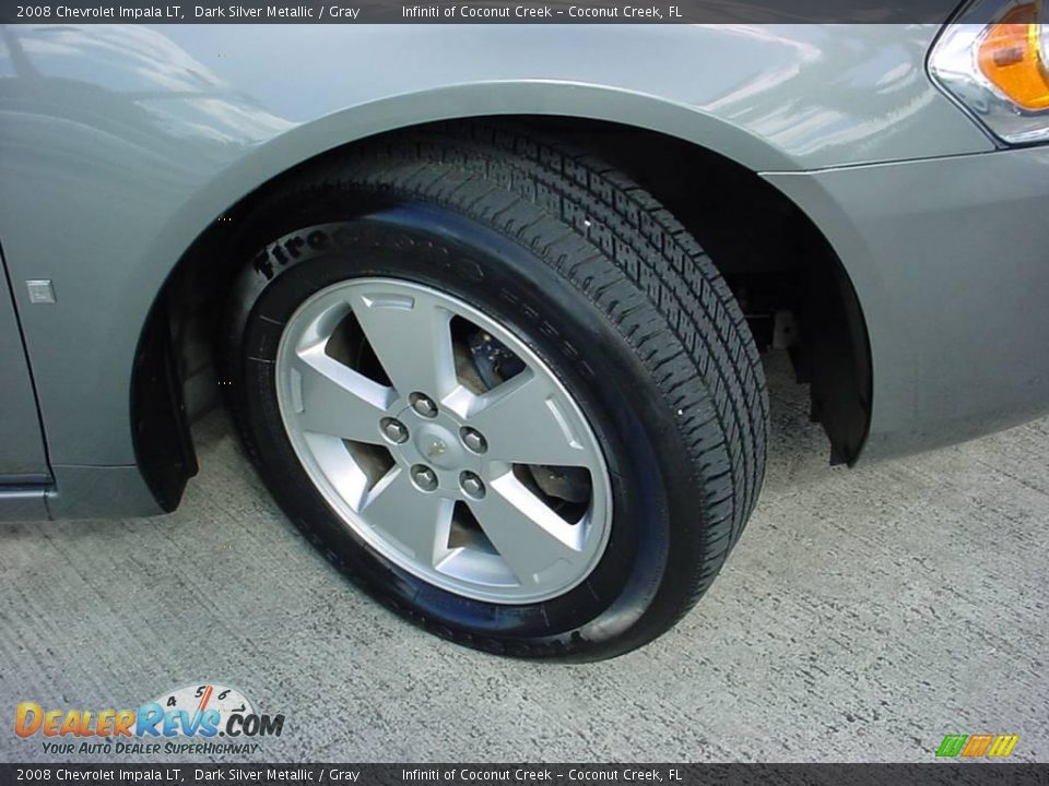 2008 Chevrolet Impala LT Dark Silver Metallic / Gray Photo #19