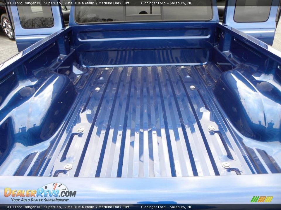2010 Ford Ranger XLT SuperCab Vista Blue Metallic / Medium Dark Flint Photo #10