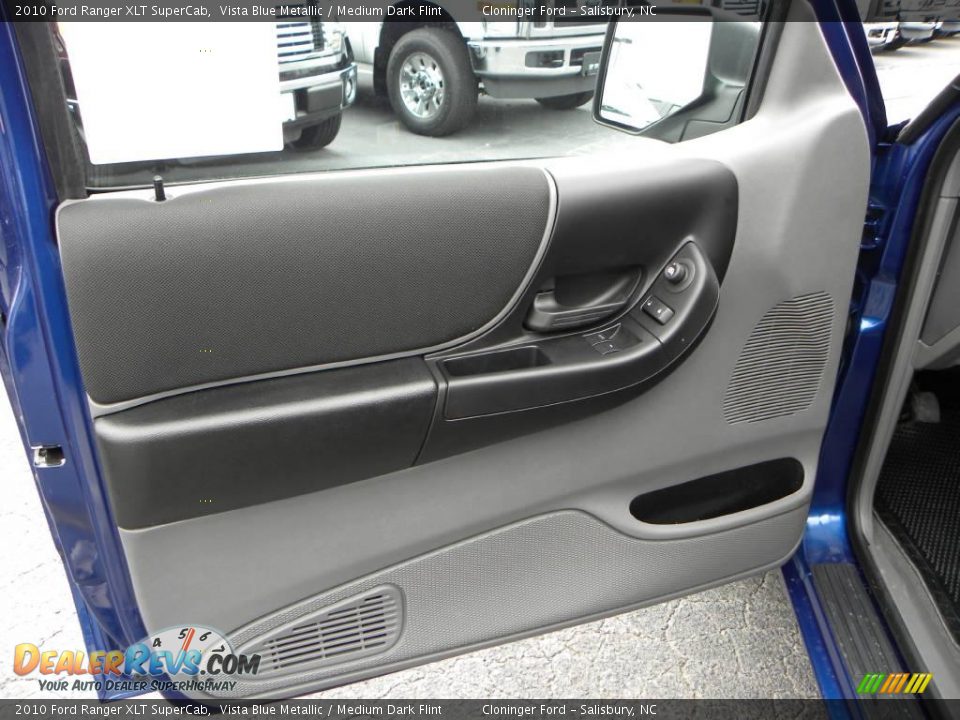2010 Ford Ranger XLT SuperCab Vista Blue Metallic / Medium Dark Flint Photo #16