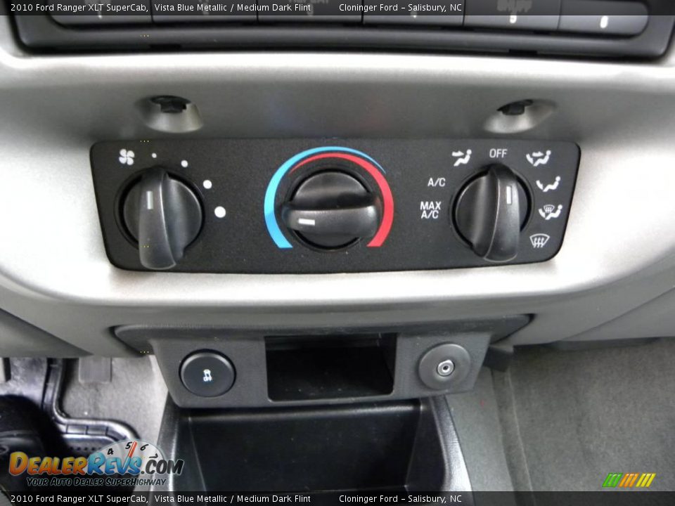 2010 Ford Ranger XLT SuperCab Vista Blue Metallic / Medium Dark Flint Photo #21