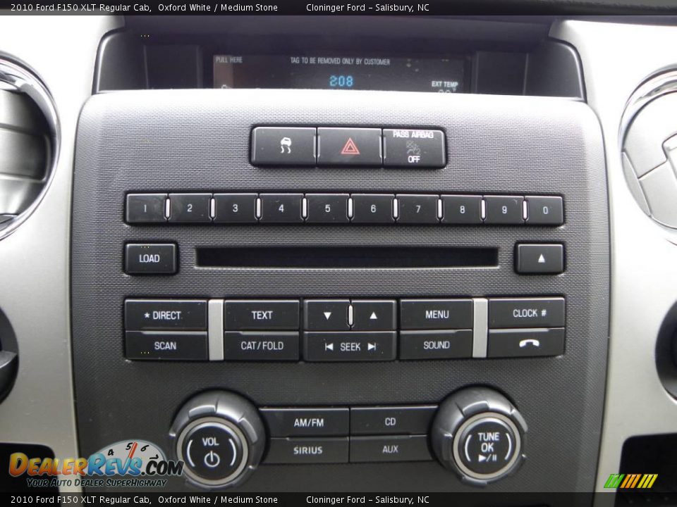 2010 Ford F150 XLT Regular Cab Oxford White / Medium Stone Photo #18
