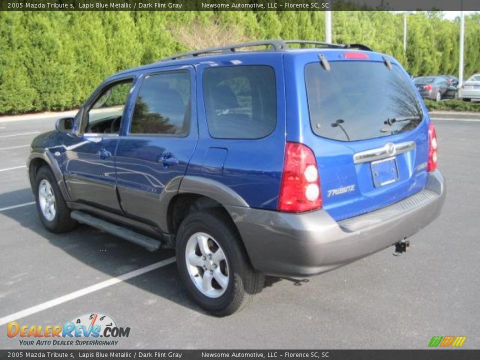 2005 Mazda Tribute s Lapis Blue Metallic / Dark Flint Gray Photo #2