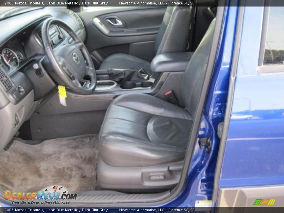 2005 Mazda Tribute s Lapis Blue Metallic / Dark Flint Gray Photo #3