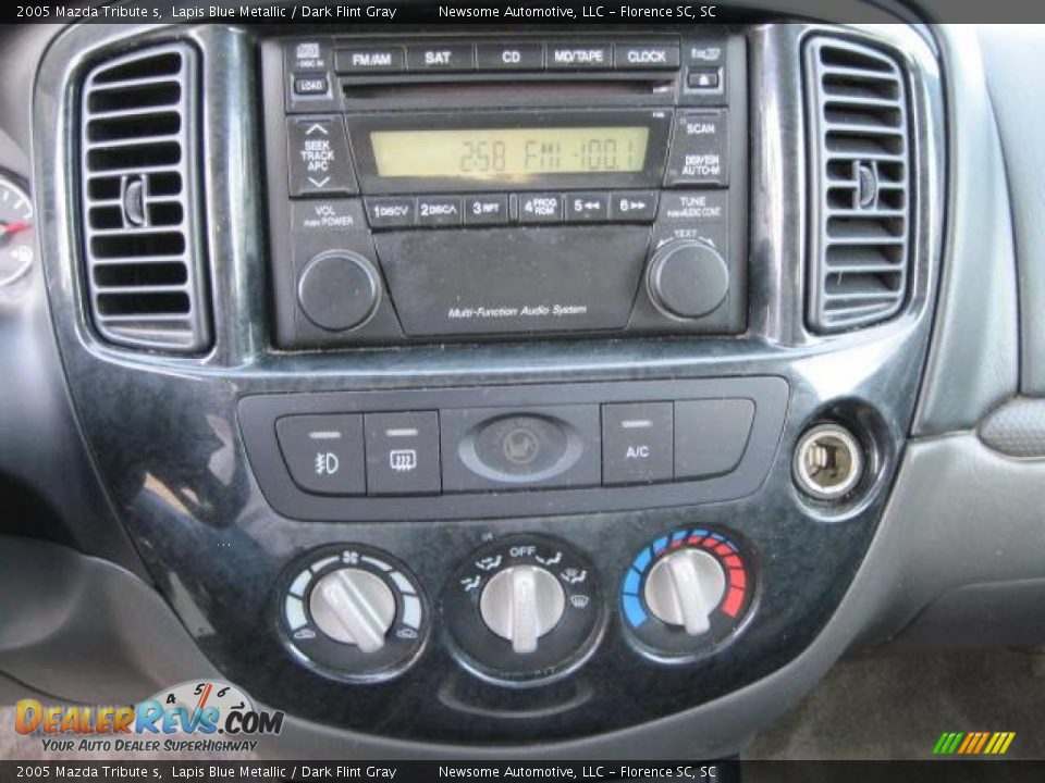 2005 Mazda Tribute s Lapis Blue Metallic / Dark Flint Gray Photo #7