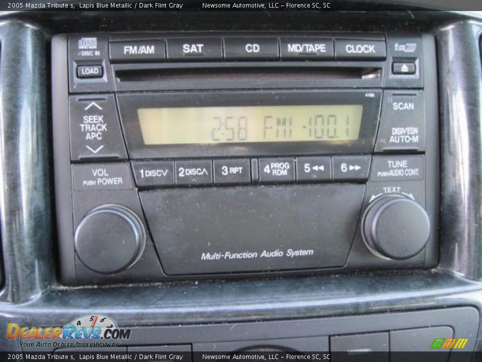 2005 Mazda Tribute s Lapis Blue Metallic / Dark Flint Gray Photo #8