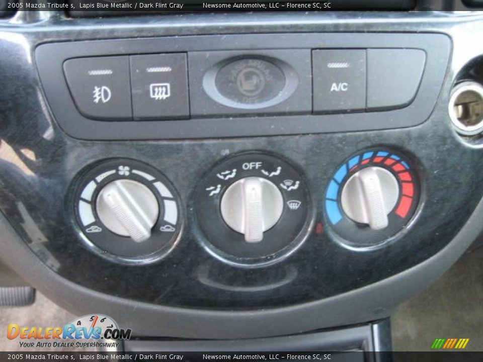 2005 Mazda Tribute s Lapis Blue Metallic / Dark Flint Gray Photo #9