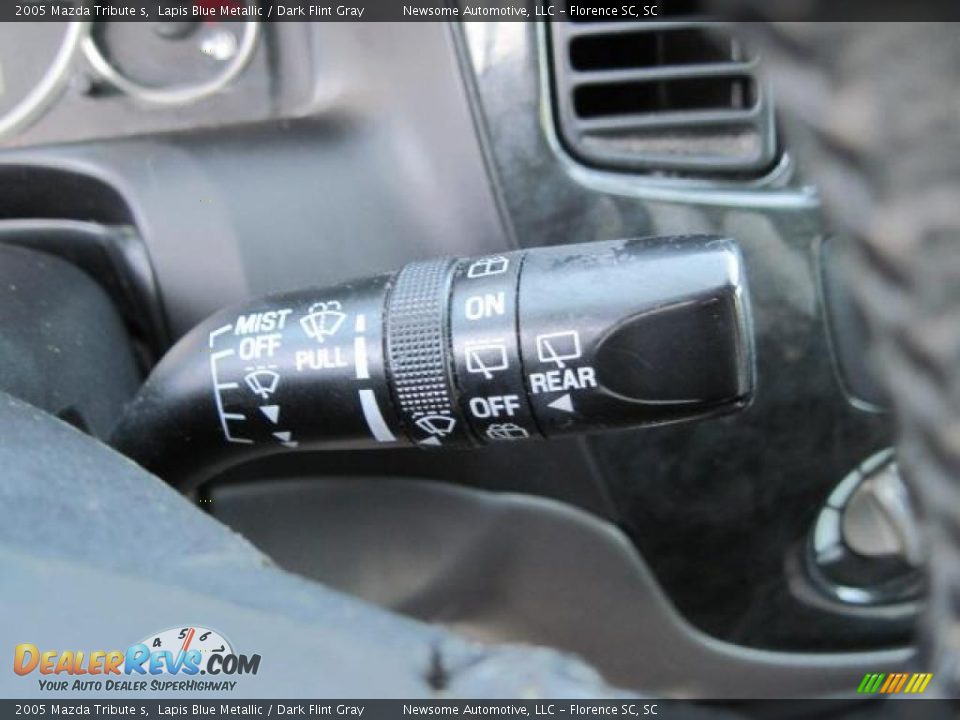 2005 Mazda Tribute s Lapis Blue Metallic / Dark Flint Gray Photo #10