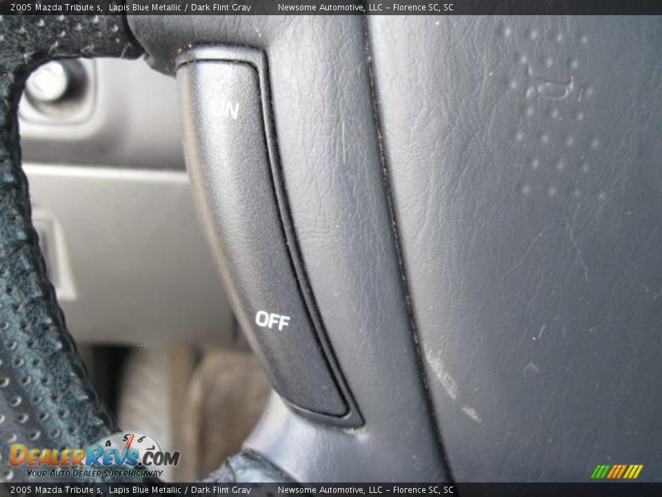 2005 Mazda Tribute s Lapis Blue Metallic / Dark Flint Gray Photo #12