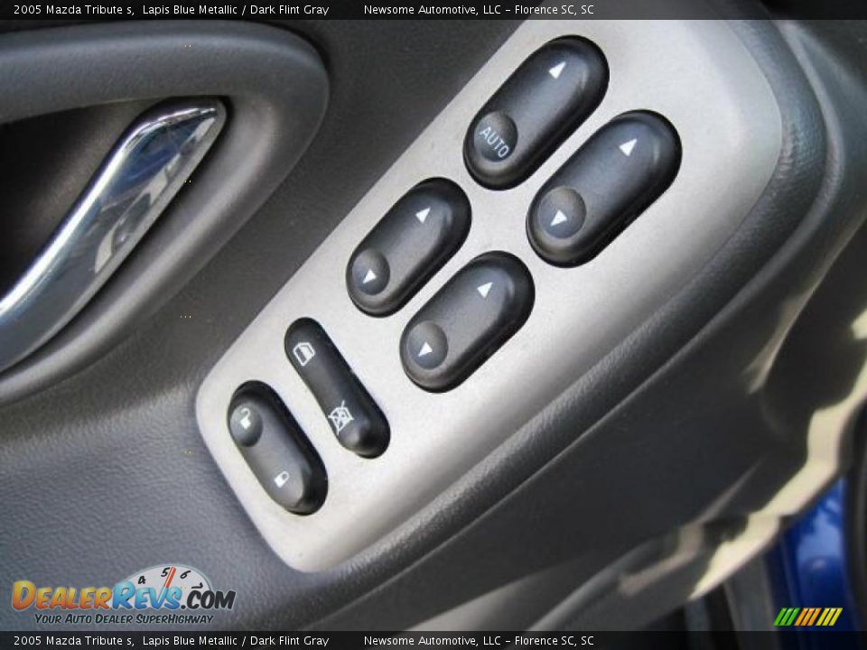 2005 Mazda Tribute s Lapis Blue Metallic / Dark Flint Gray Photo #15