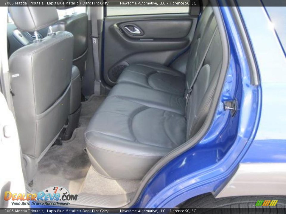 2005 Mazda Tribute s Lapis Blue Metallic / Dark Flint Gray Photo #19