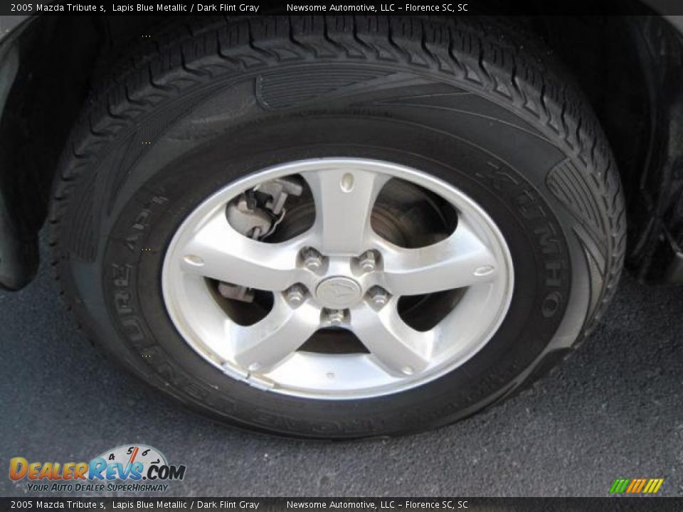 2005 Mazda Tribute s Lapis Blue Metallic / Dark Flint Gray Photo #20