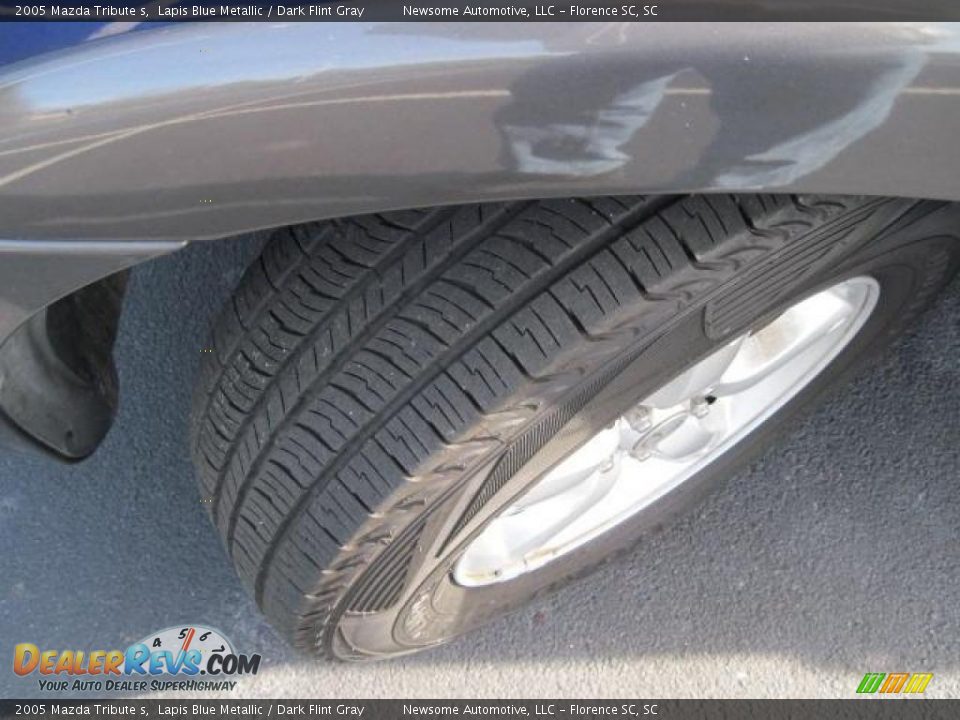 2005 Mazda Tribute s Lapis Blue Metallic / Dark Flint Gray Photo #21