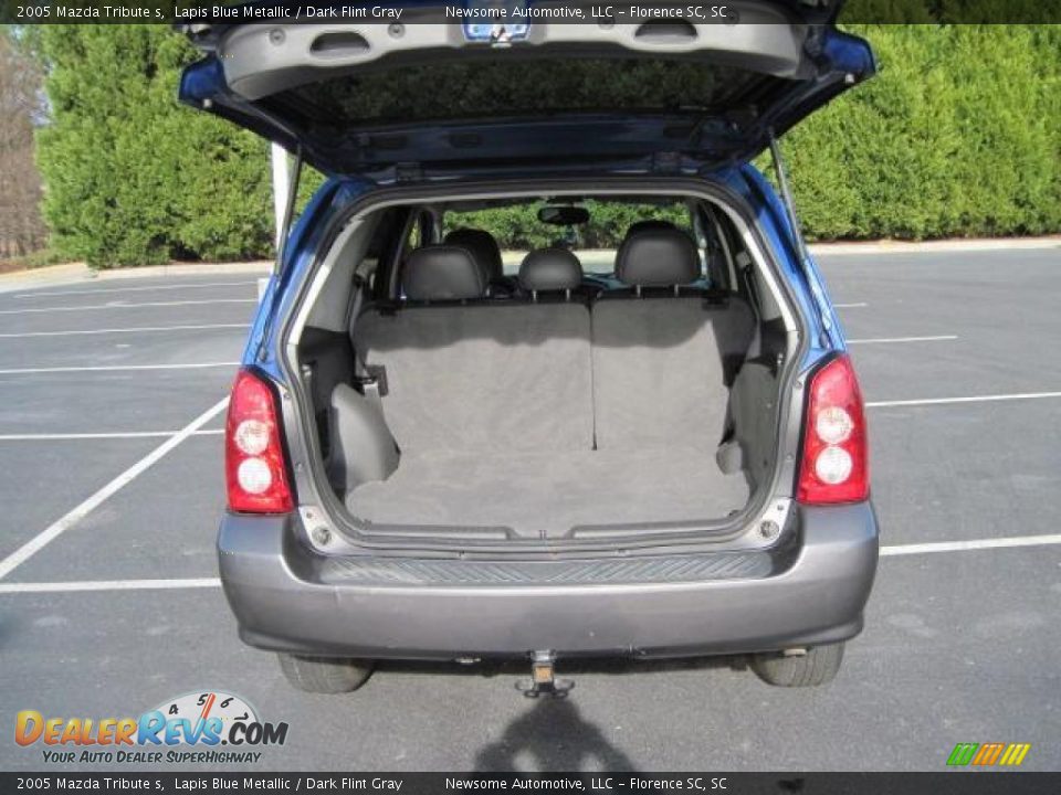 2005 Mazda Tribute s Lapis Blue Metallic / Dark Flint Gray Photo #26