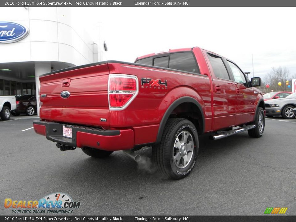 2010 Ford F150 FX4 SuperCrew 4x4 Red Candy Metallic ...