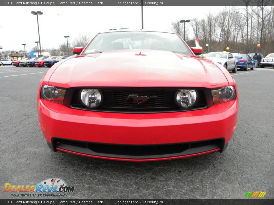 2010 Ford Mustang GT Coupe Torch Red / Charcoal Black Photo #7