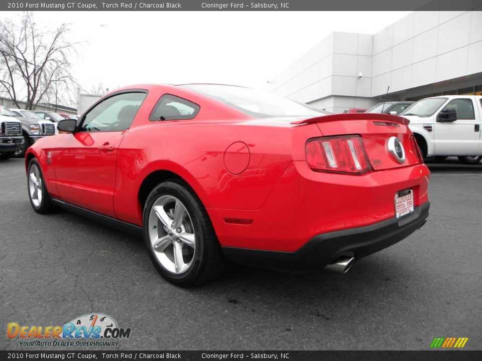 2010 Ford Mustang GT Coupe Torch Red / Charcoal Black Photo #20