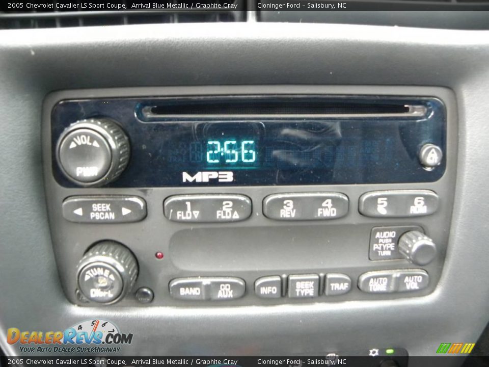 2005 Chevrolet Cavalier LS Sport Coupe Arrival Blue Metallic / Graphite Gray Photo #18