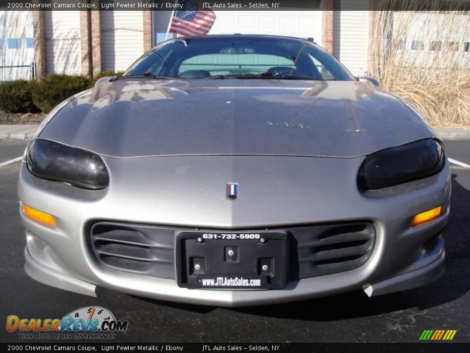 2000 Chevrolet Camaro Coupe Light Pewter Metallic / Ebony Photo #2
